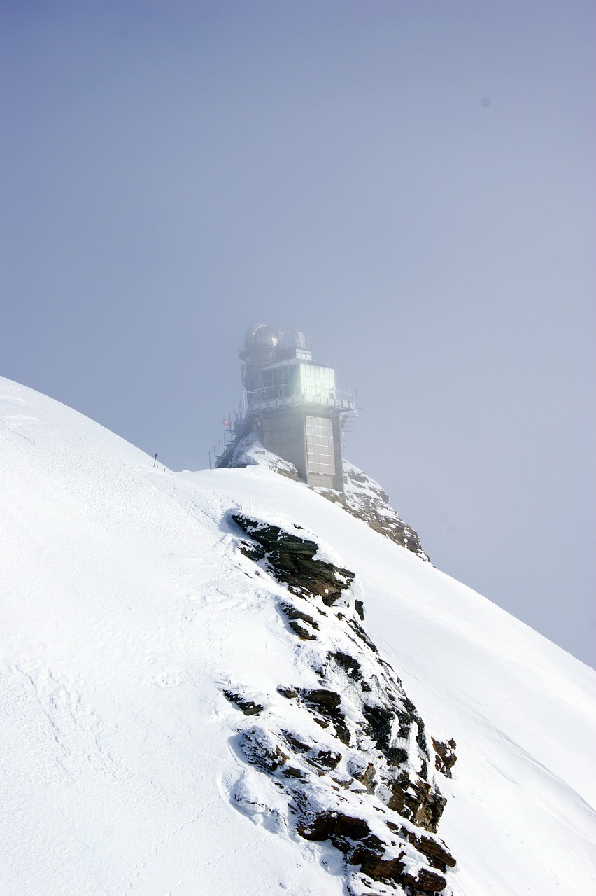 jungfraujoch sphinx observatory mountains free photo