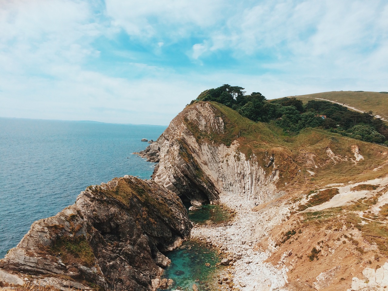 jurassic coast dorset england free photo