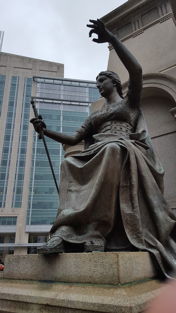 justice statue woman free photo