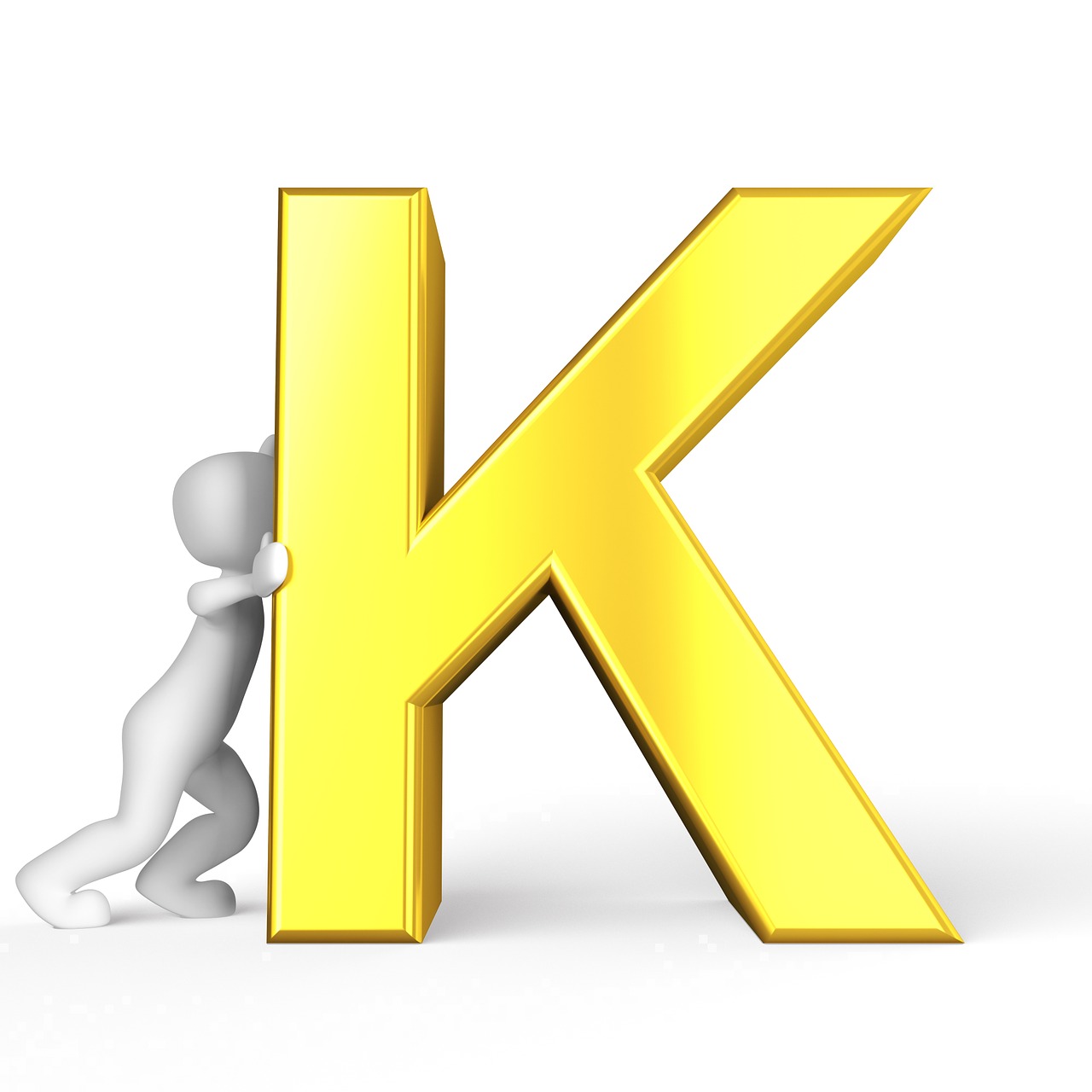 k letter alphabet free photo
