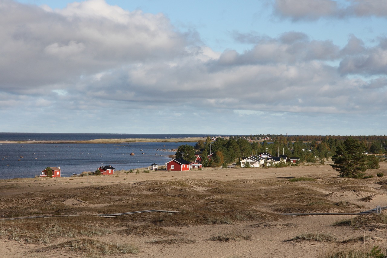 kalajoki sandbanks tourist spot free photo