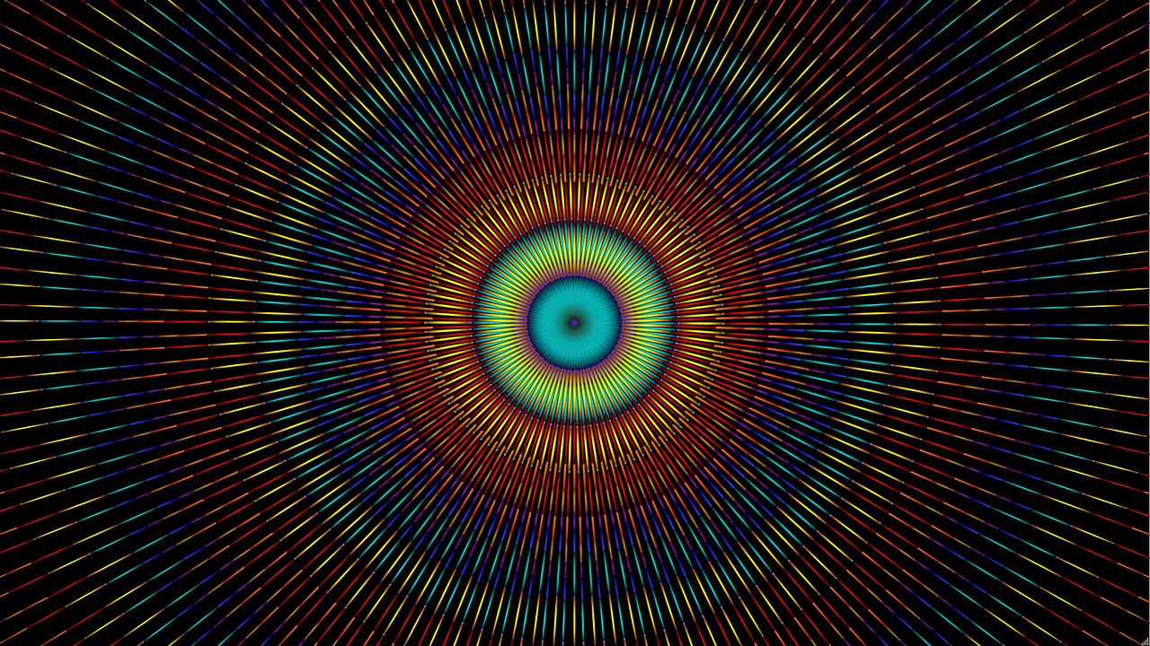 kaleidoscope pattern mantra free photo