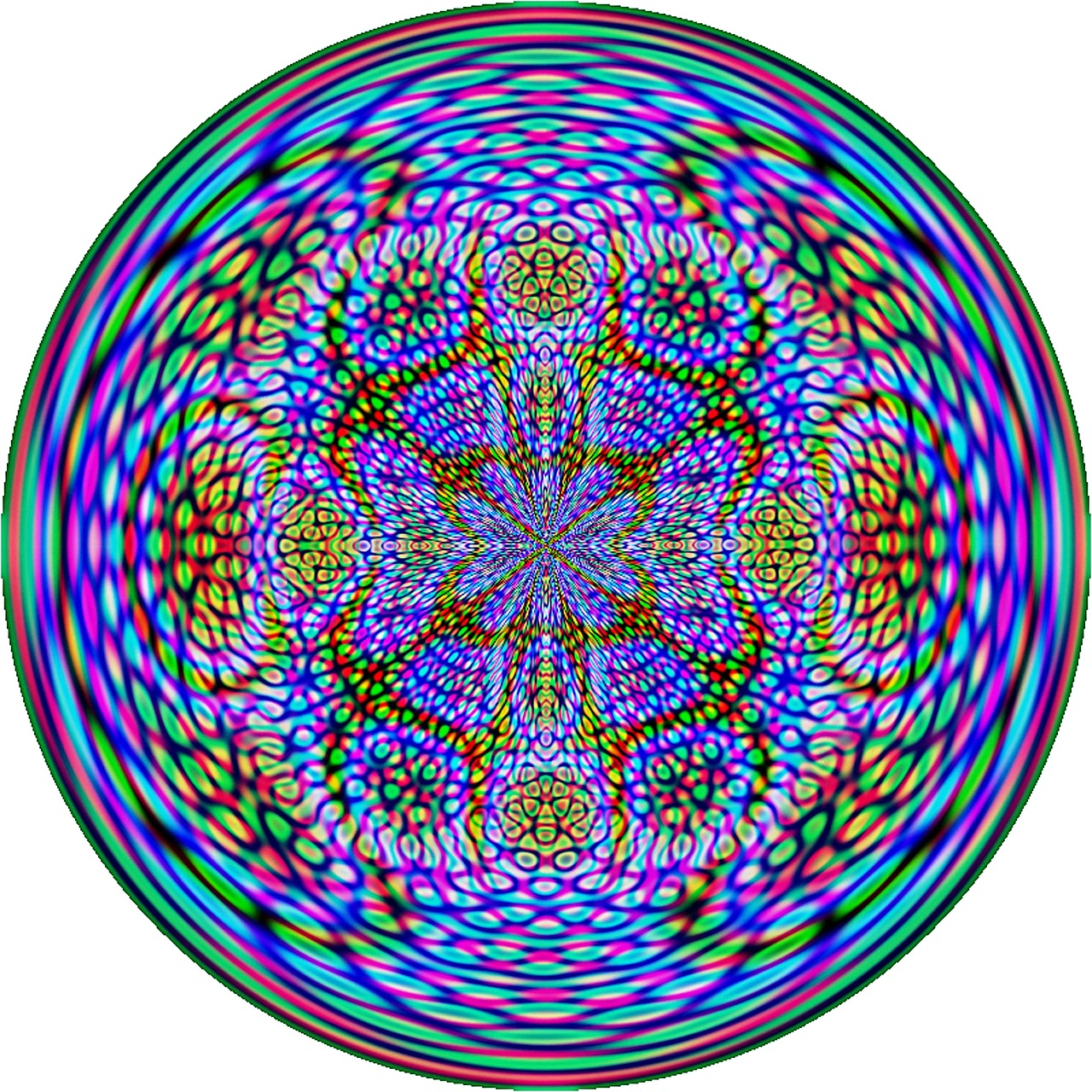 kaleidoscope abstract pattern free photo