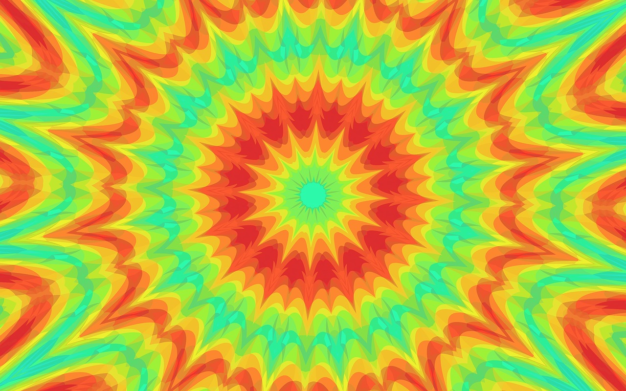 kaleidoscope kaleidoscope background graphic free photo