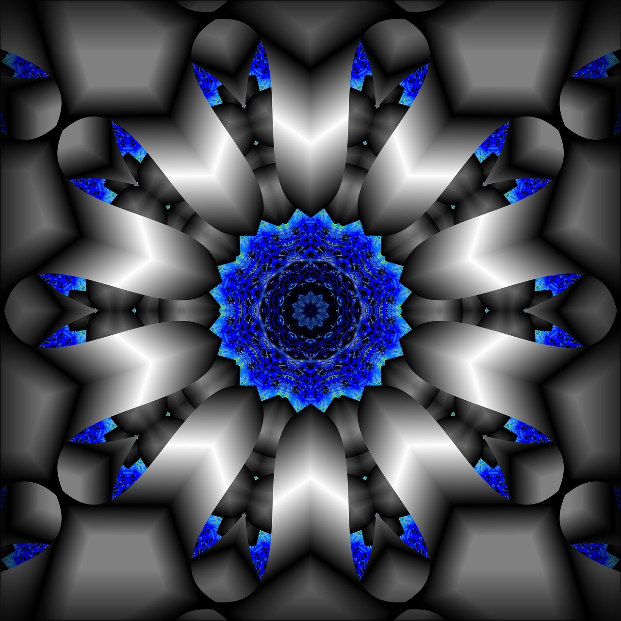 kaleidoscope  abstract  round free photo