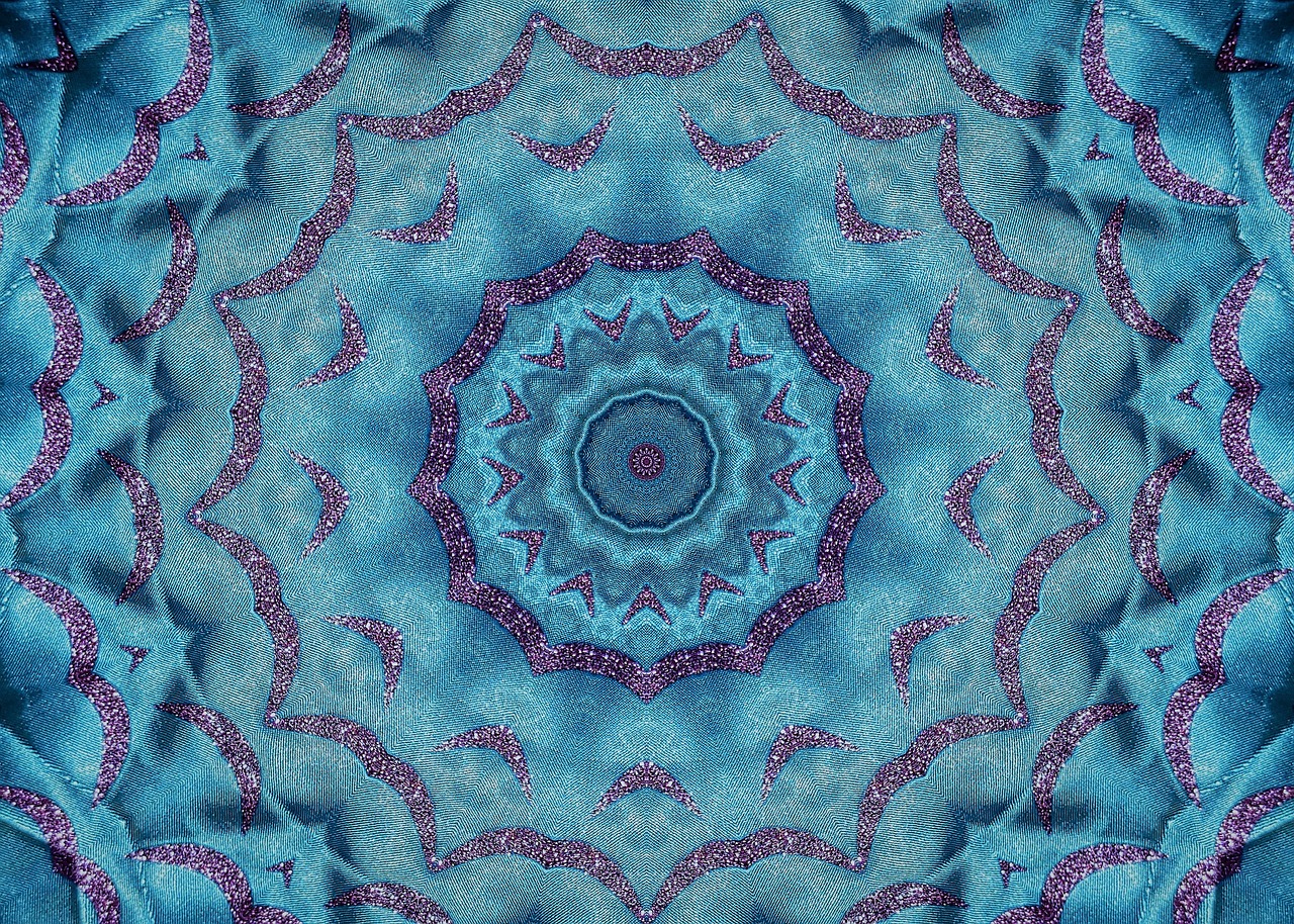 kaleidoscope  flower  mandala free photo