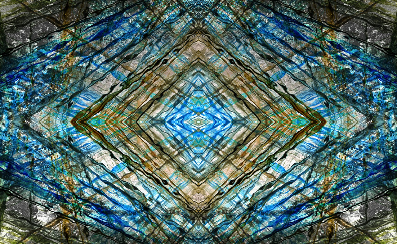 kaleidoscope fractal digital free photo