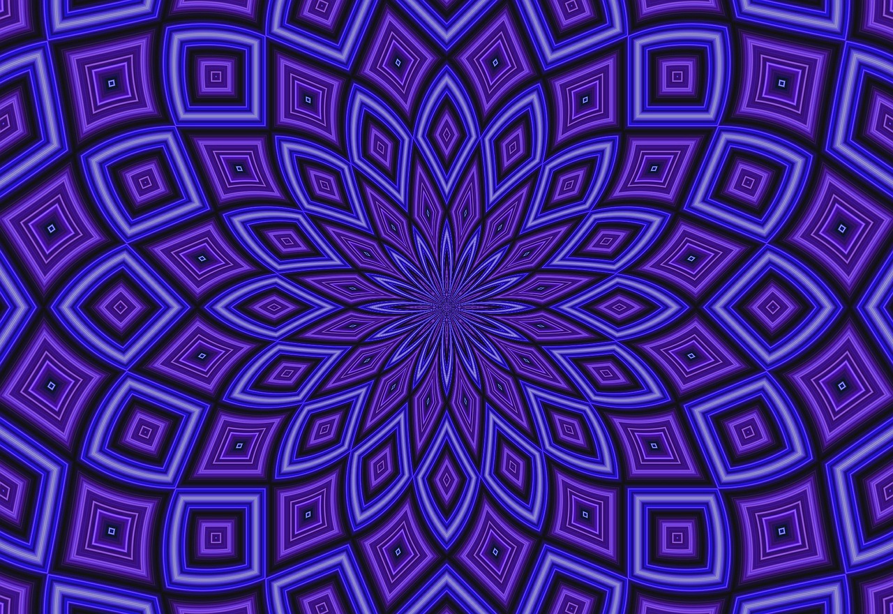 kaleidoscope abstract background free photo