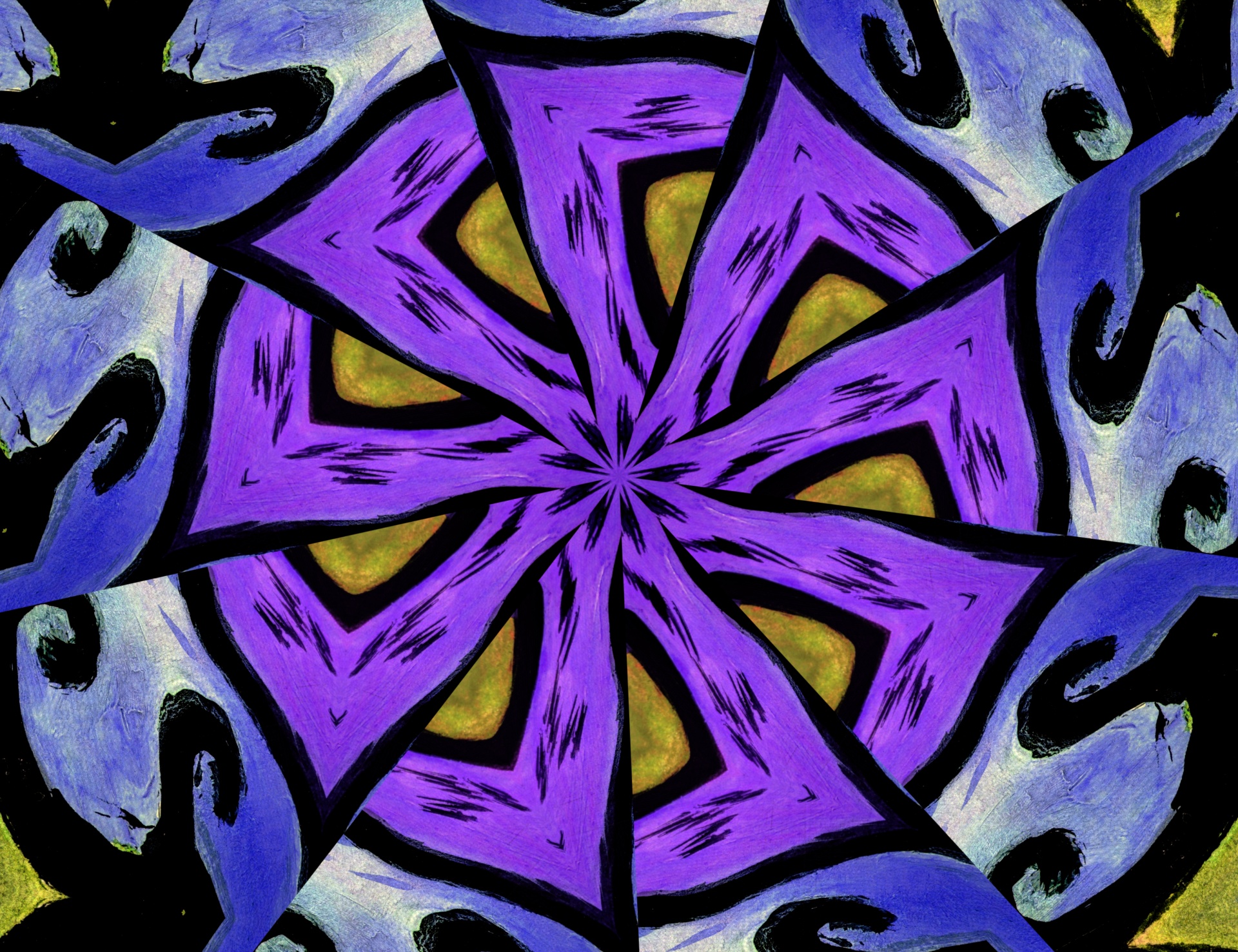 background wallpaper kaleidoscope free photo