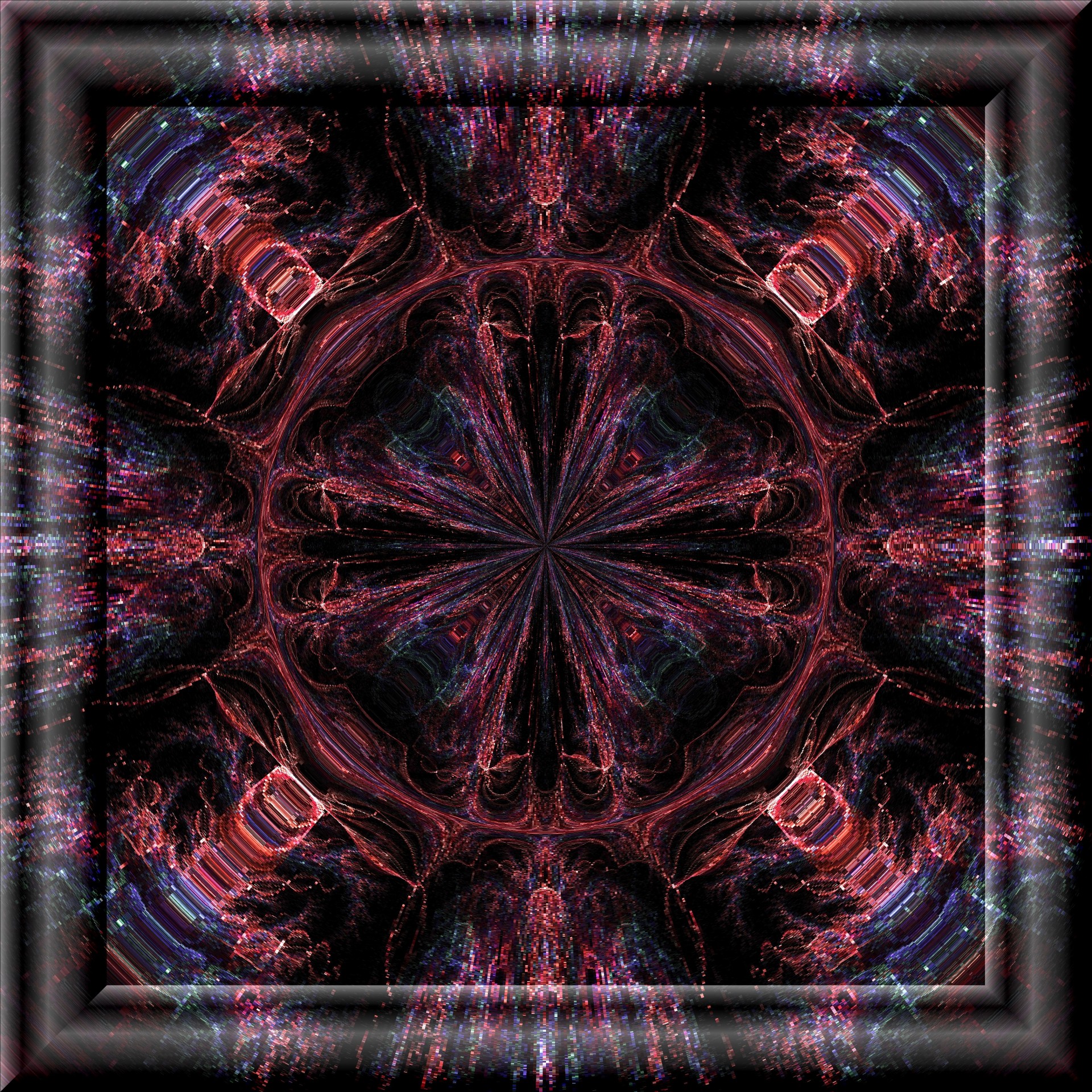 kaleidoscope kaleidoscopic 3d free photo
