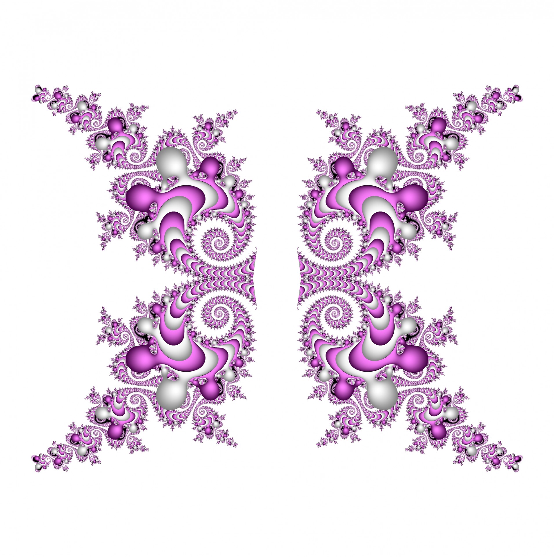 violet kaleidoscope corner free photo