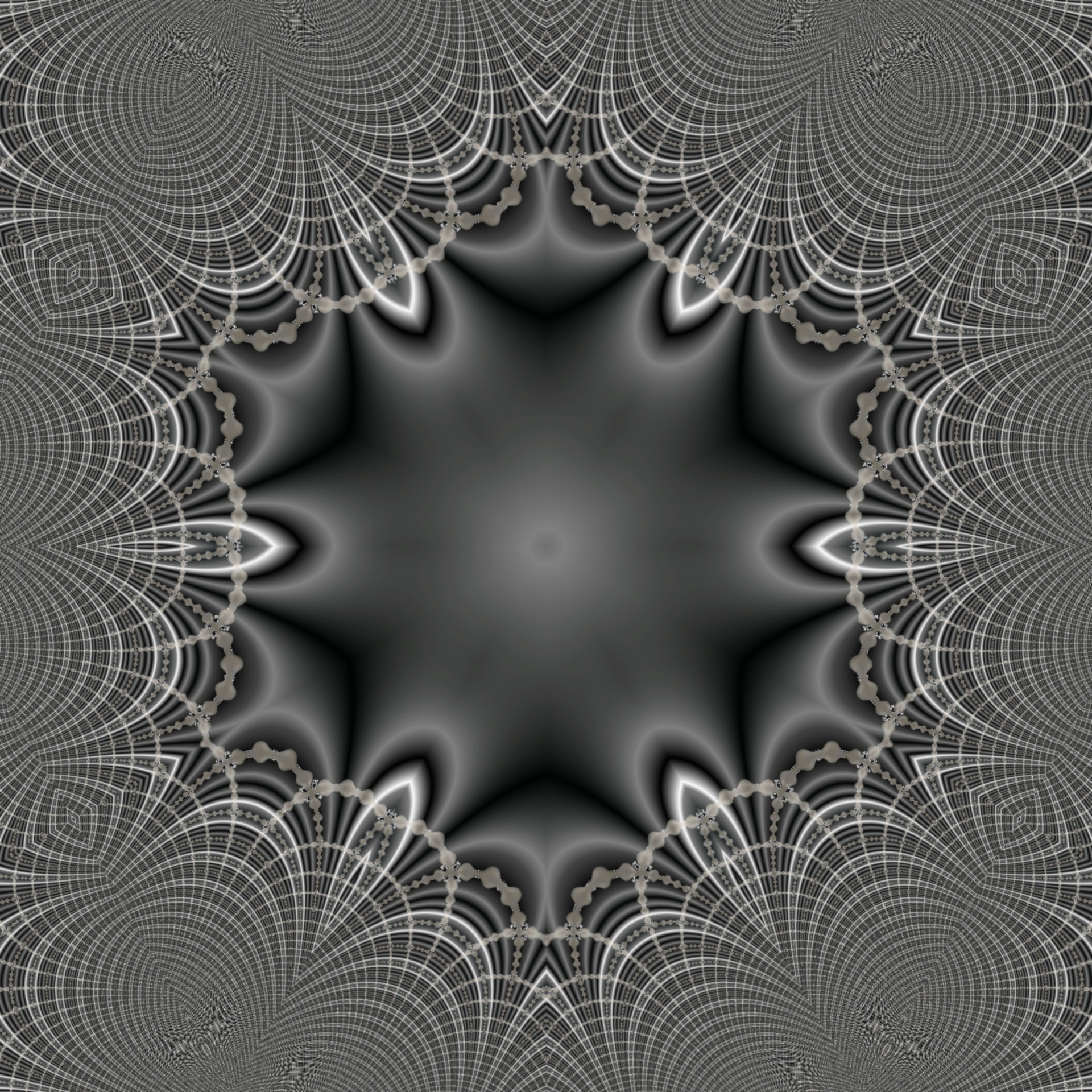 grey white kaleidoscope free photo
