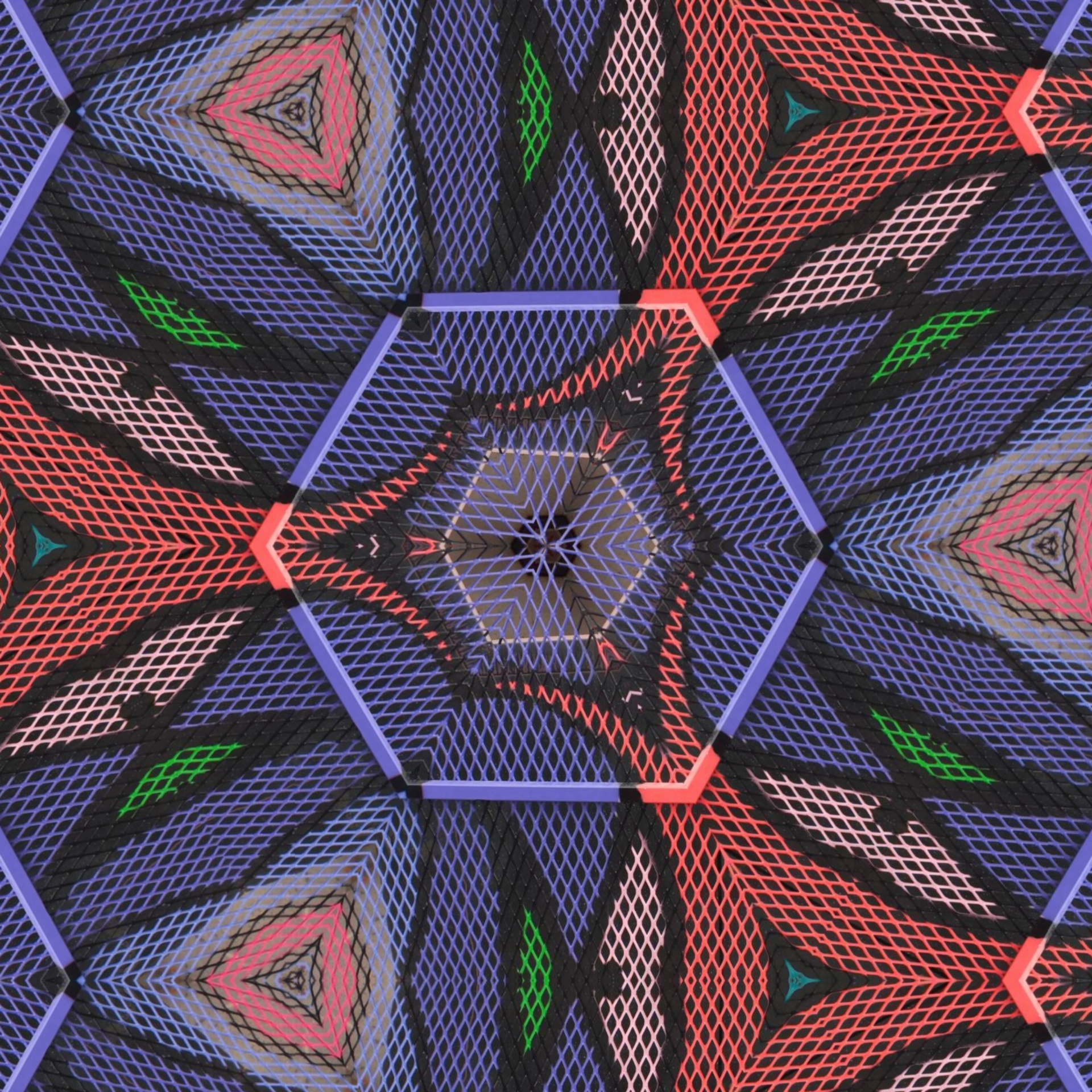 net kaleidoscope pattern free photo