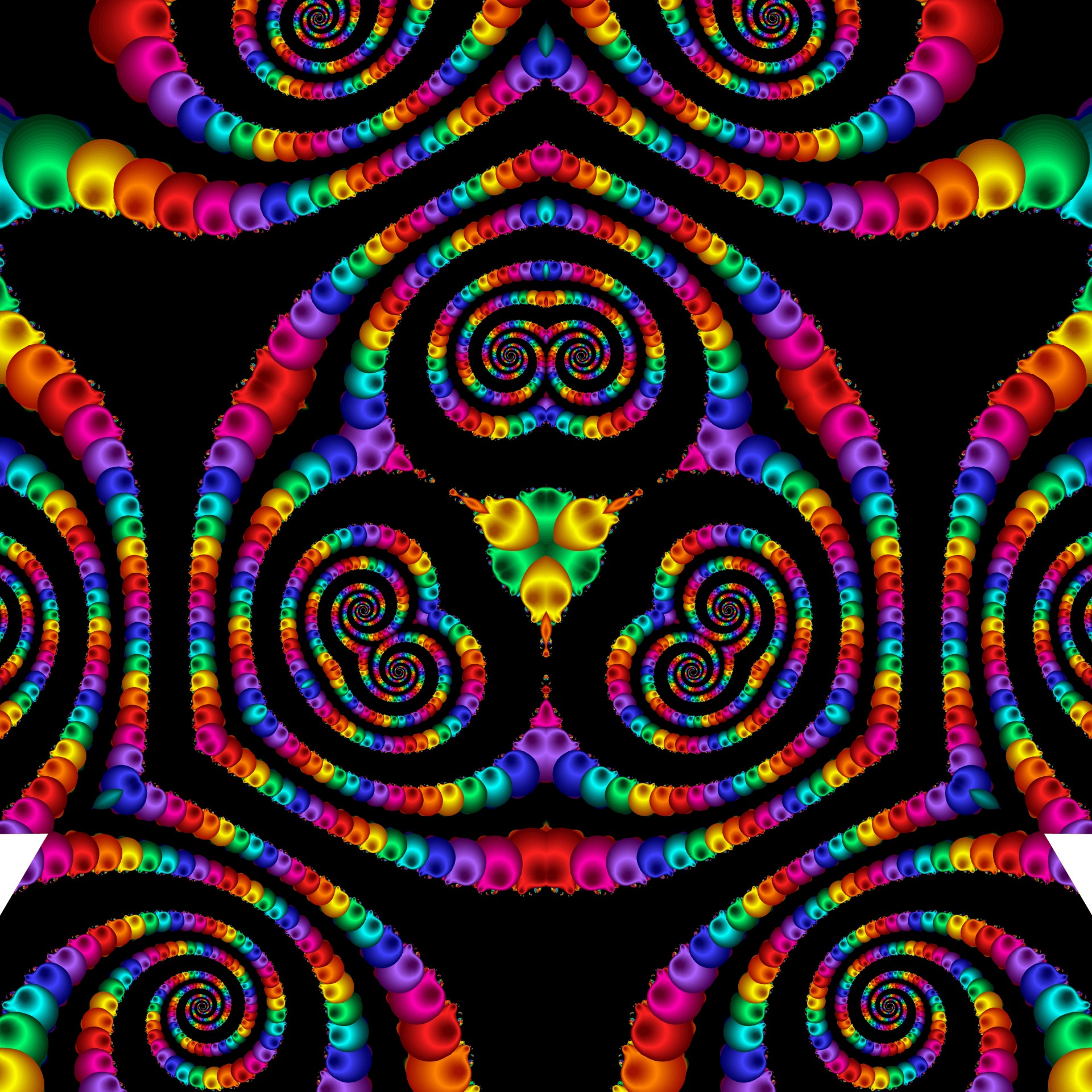 kaleidoscope spirals kaleidoscopic free photo