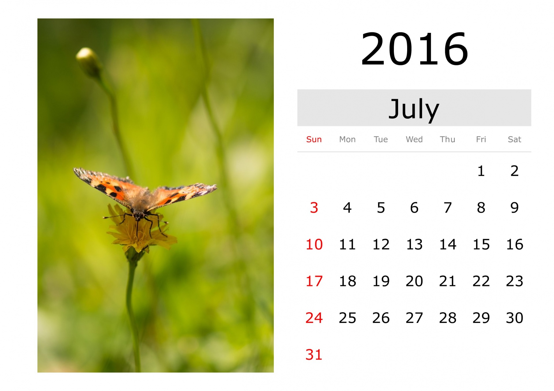 calendar holiday names free photo