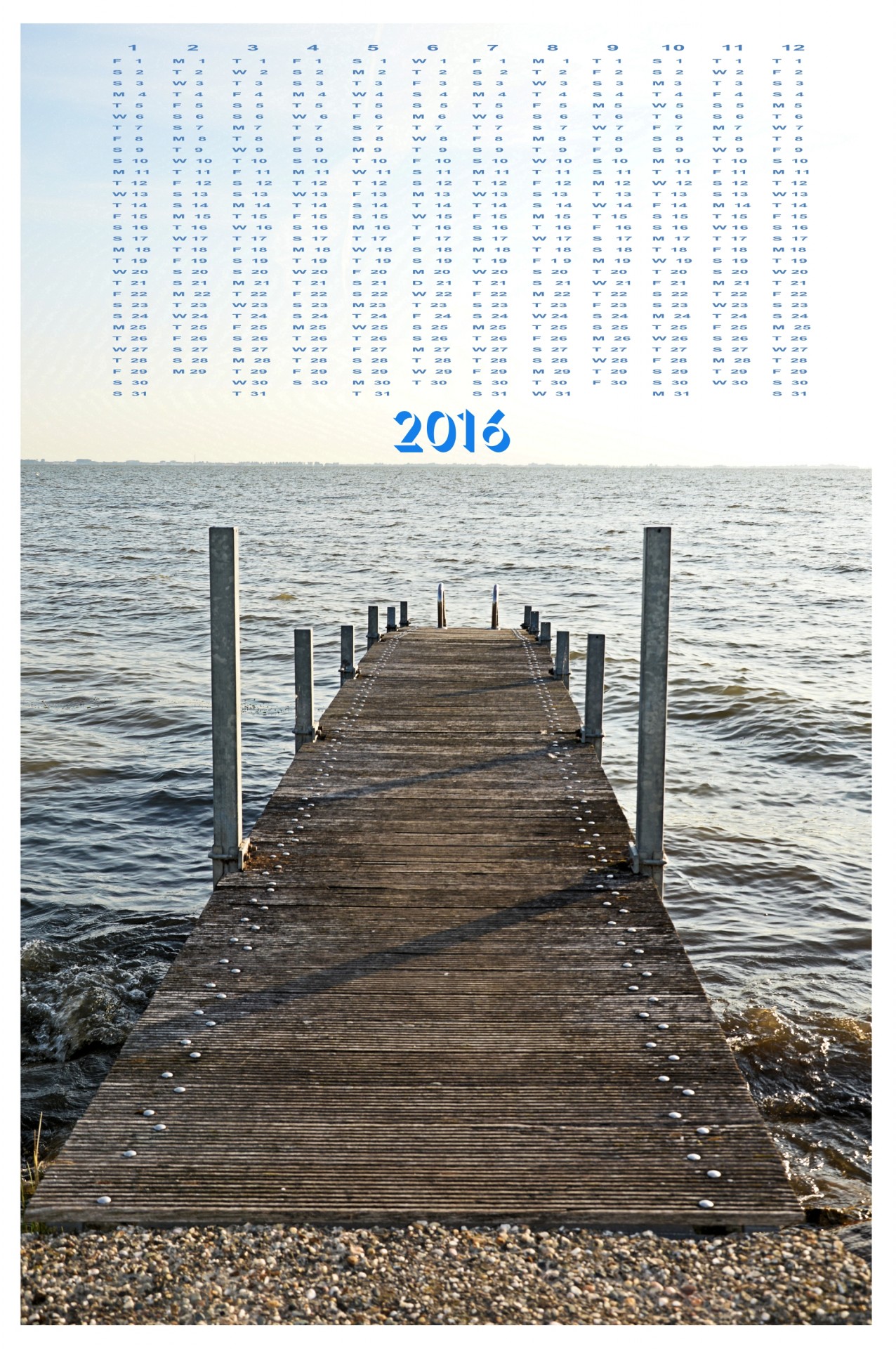 2016 calendar month free photo