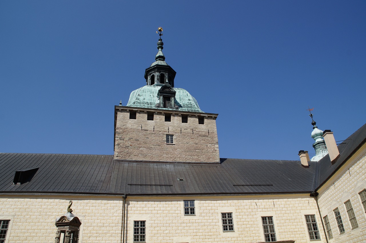 kalmar castle squid closed free photo