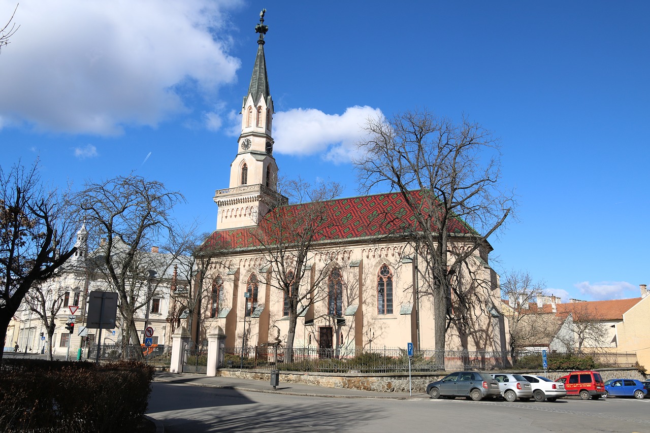 kalvínsky church church lučenec free photo