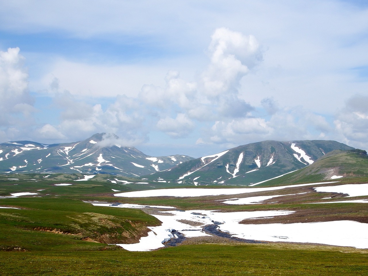 kamchatka mountain plateau tundra free photo