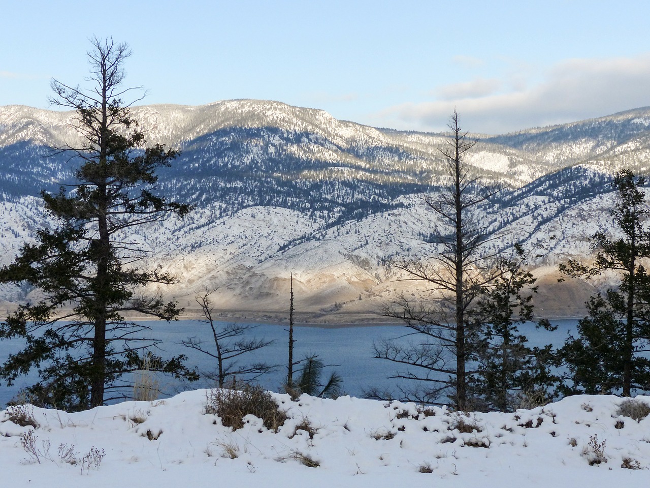 kamloops lake british columbia canada free photo