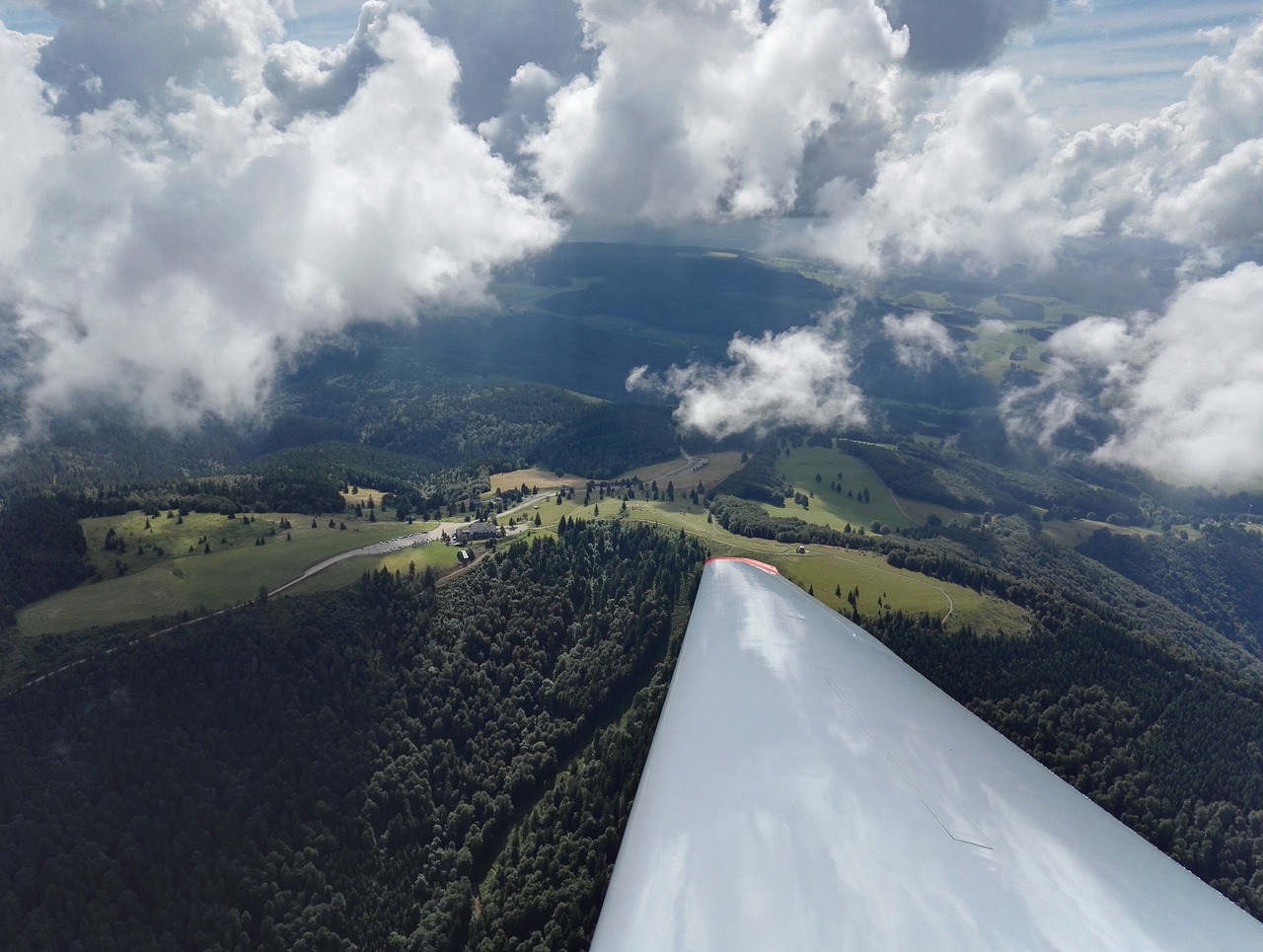 kandel from the glider black forest free photo