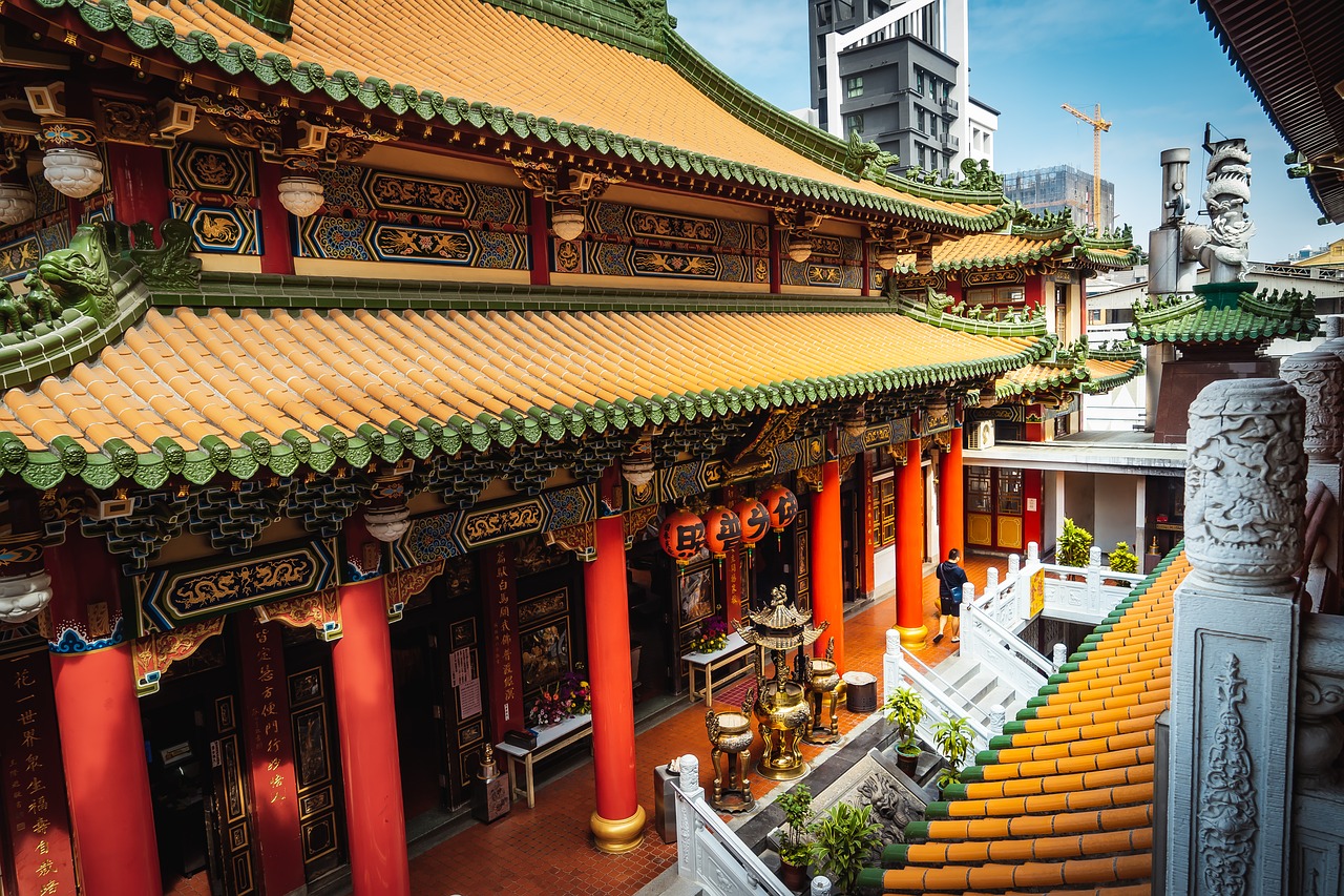 kaohsiung  temple  taiwan free photo