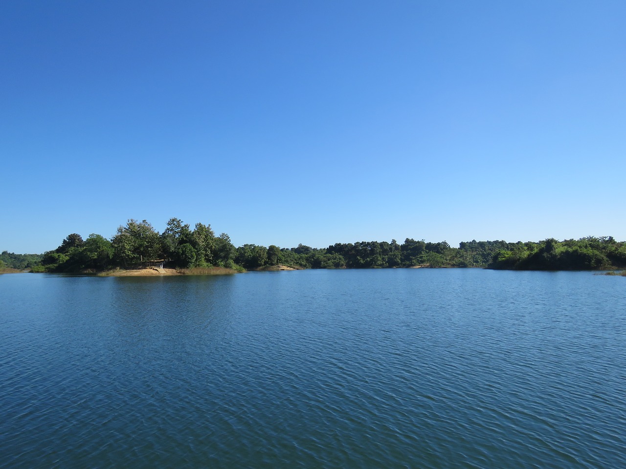 kaptai lake lake nature free photo