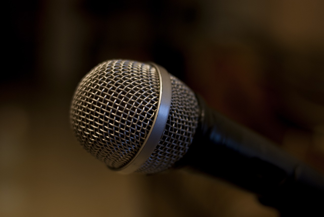 karaoke microphone sound free photo