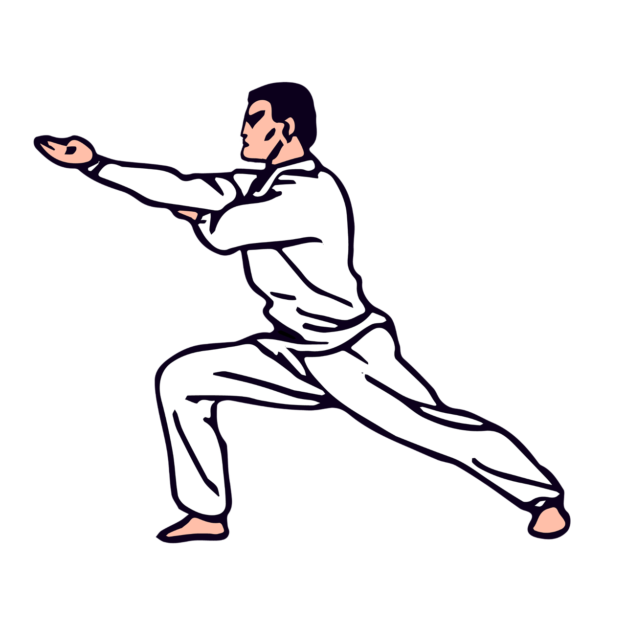 karate judo man free photo