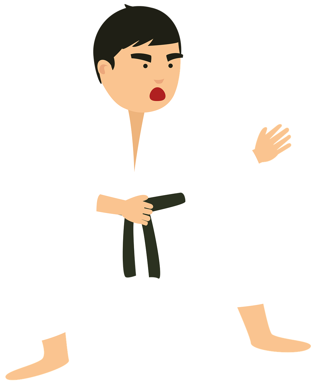 karate  fight  defense free photo