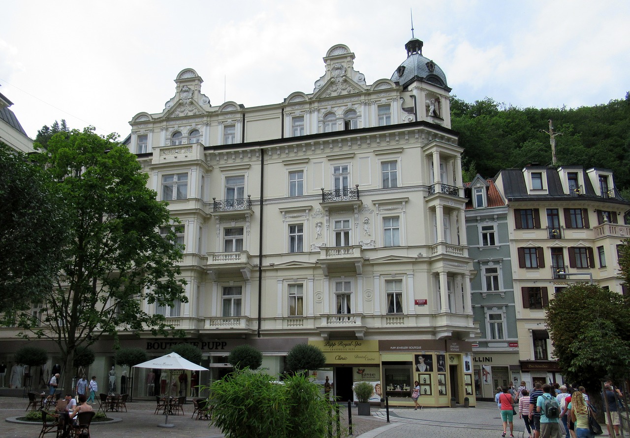 karlovy vary hotel tower free photo