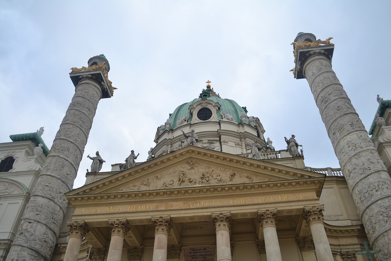 karlsplatz cathedral church free photo