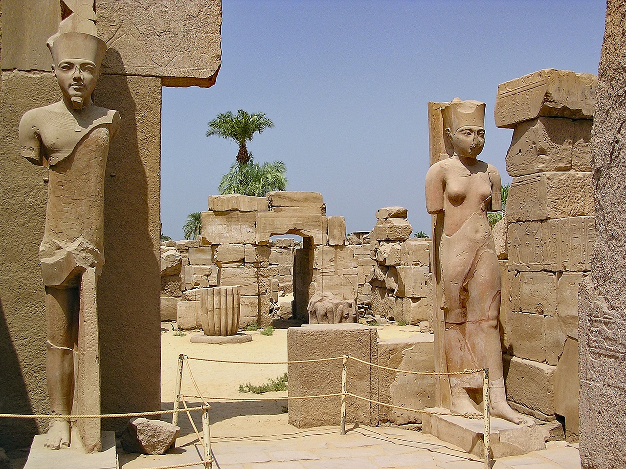 karnak egypt temple free photo