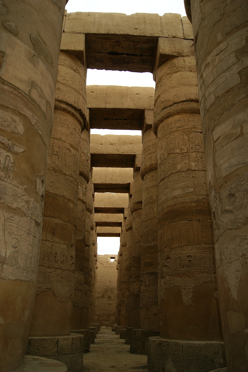 karnak temple egypt holiday free photo