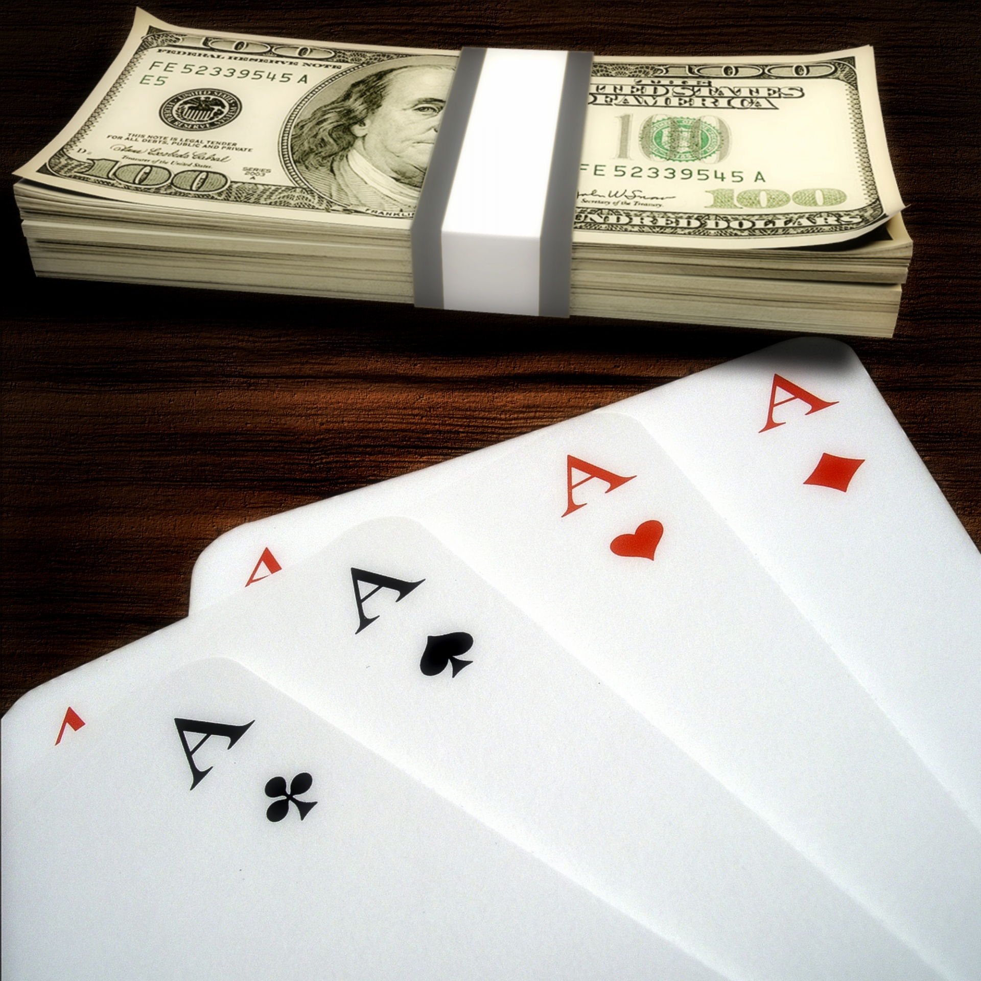 aces poker gambling free photo