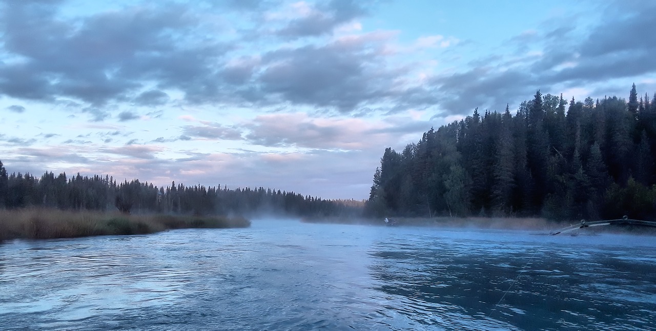 kasilof river alaska river free photo
