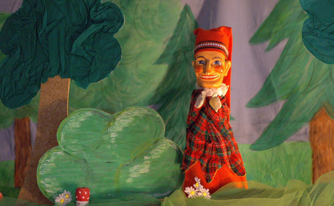 kasper puppet theatre doll free photo