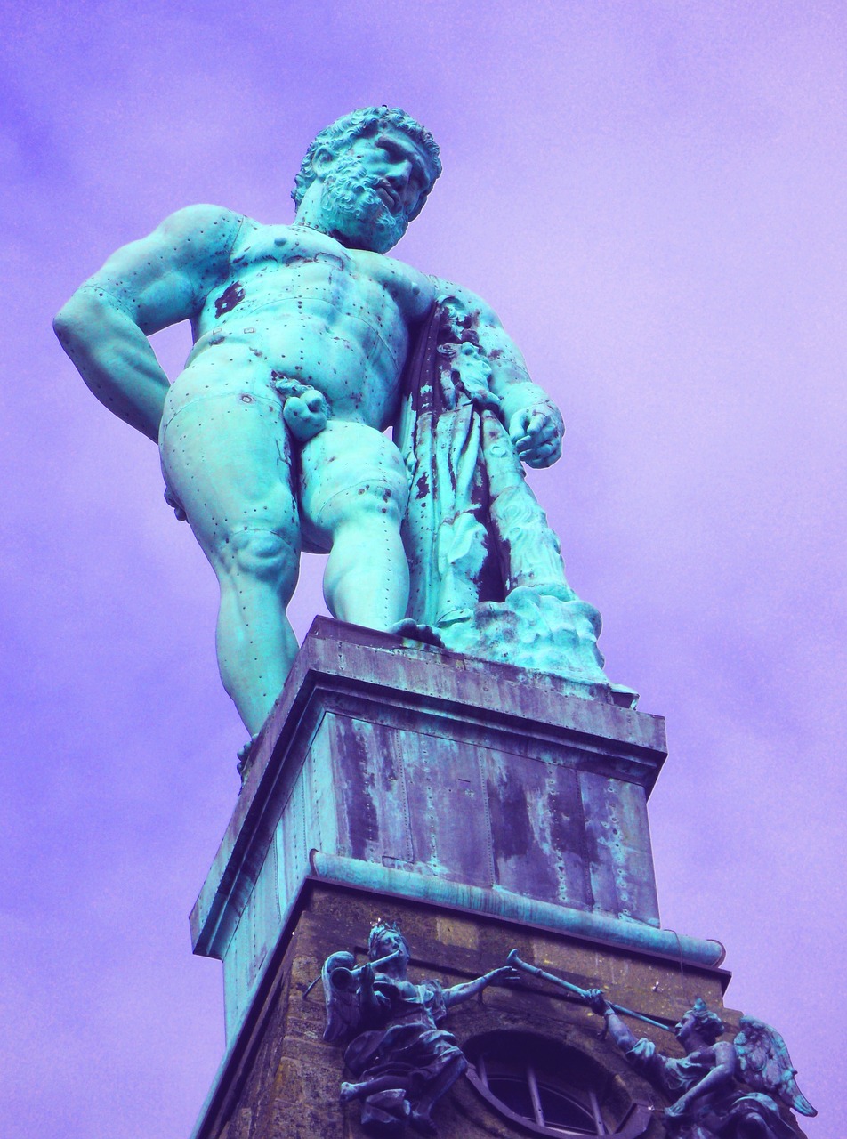 kassel hercules statue free photo