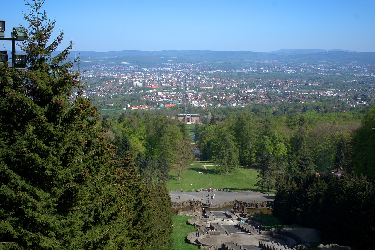 kassel  hercules  stairs free photo