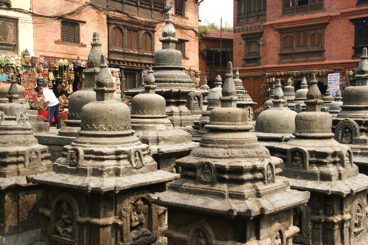 kathmandu monastery temple free photo