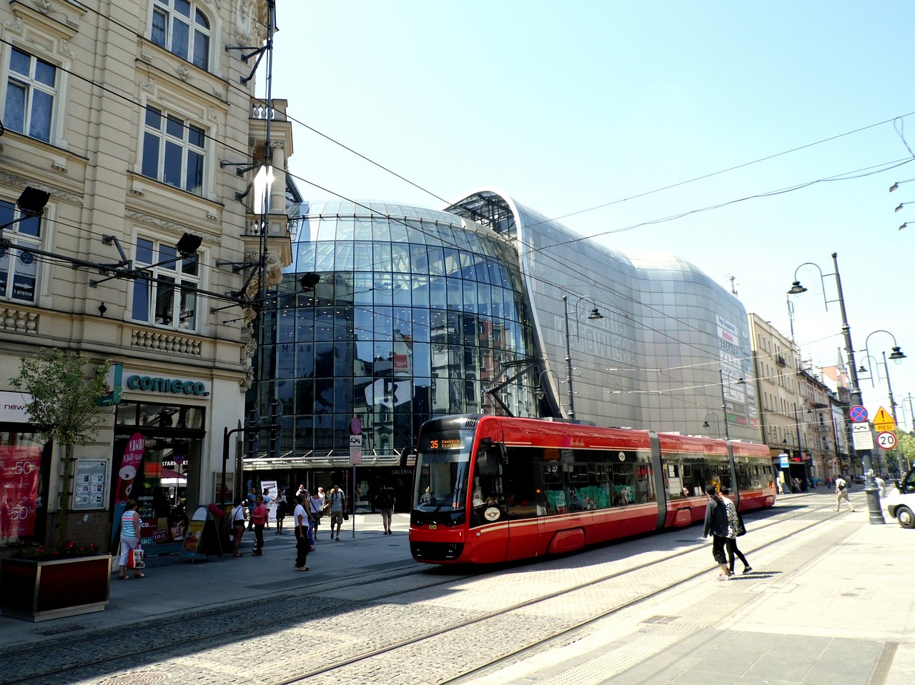 katowice poland tram free photo