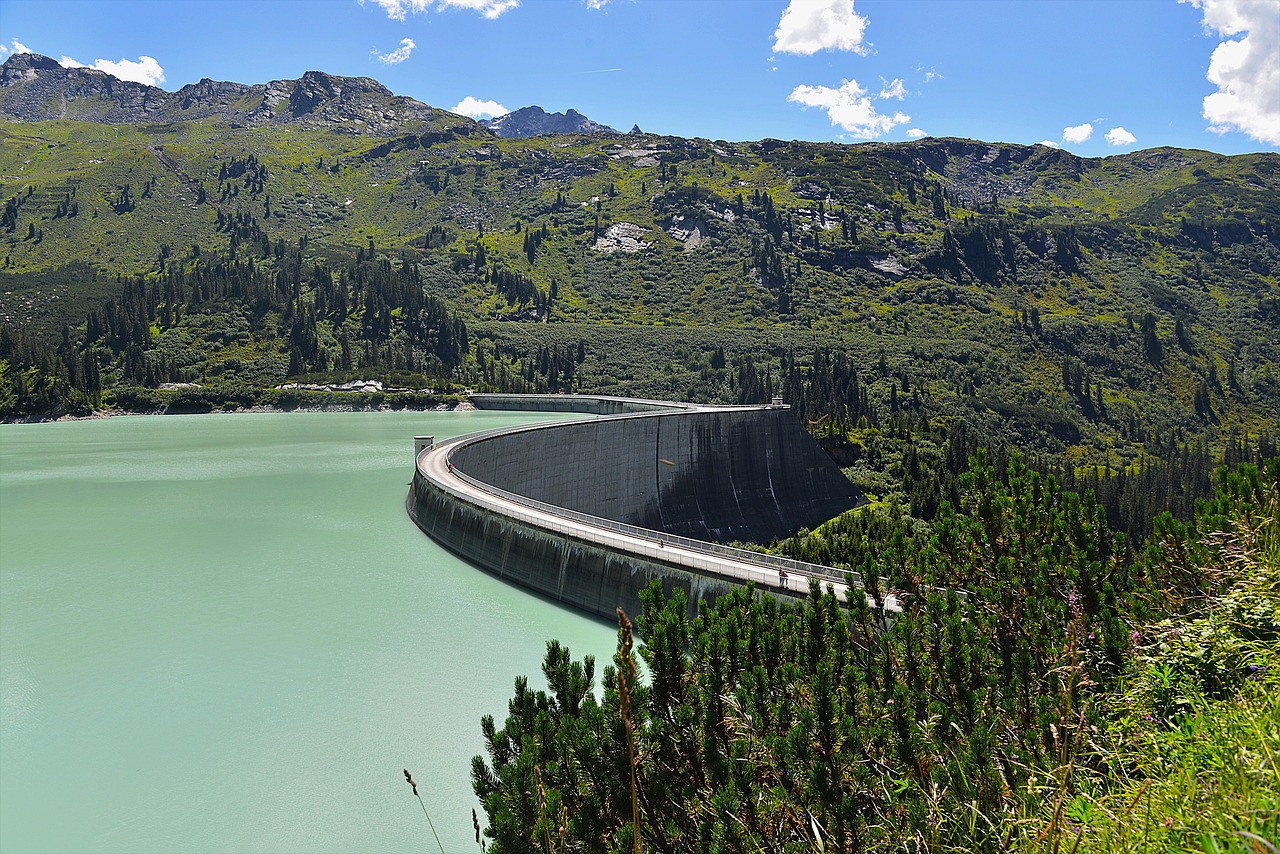 kaunertal dam kopfssee free photo