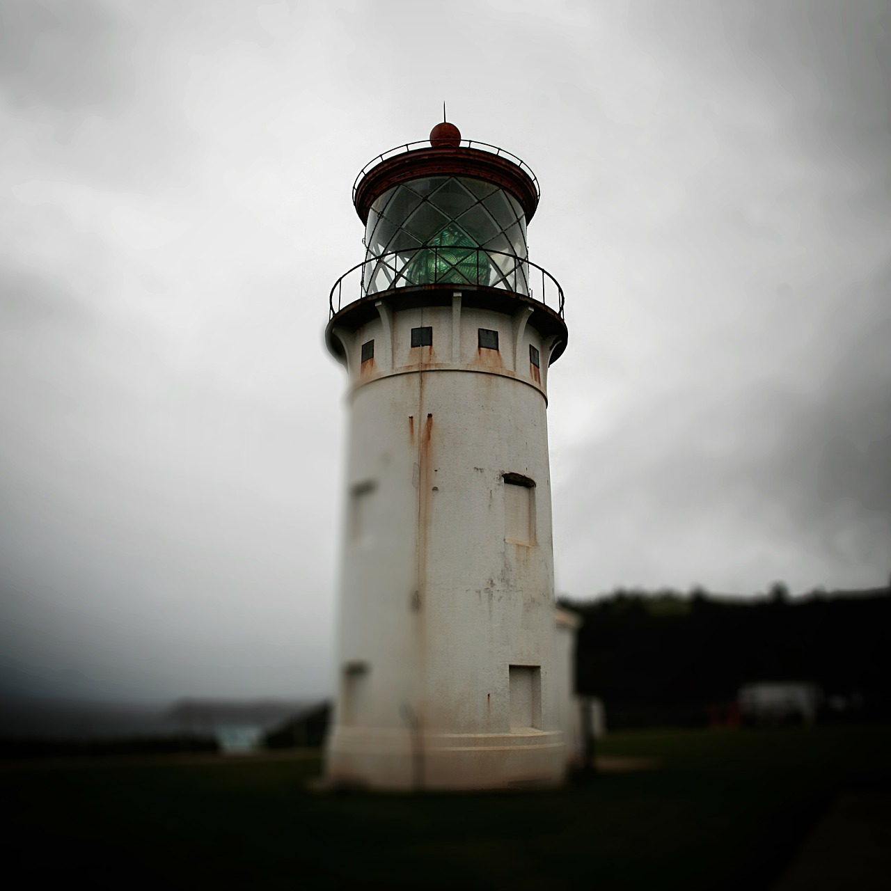 kawaii lighthouse focus free photo