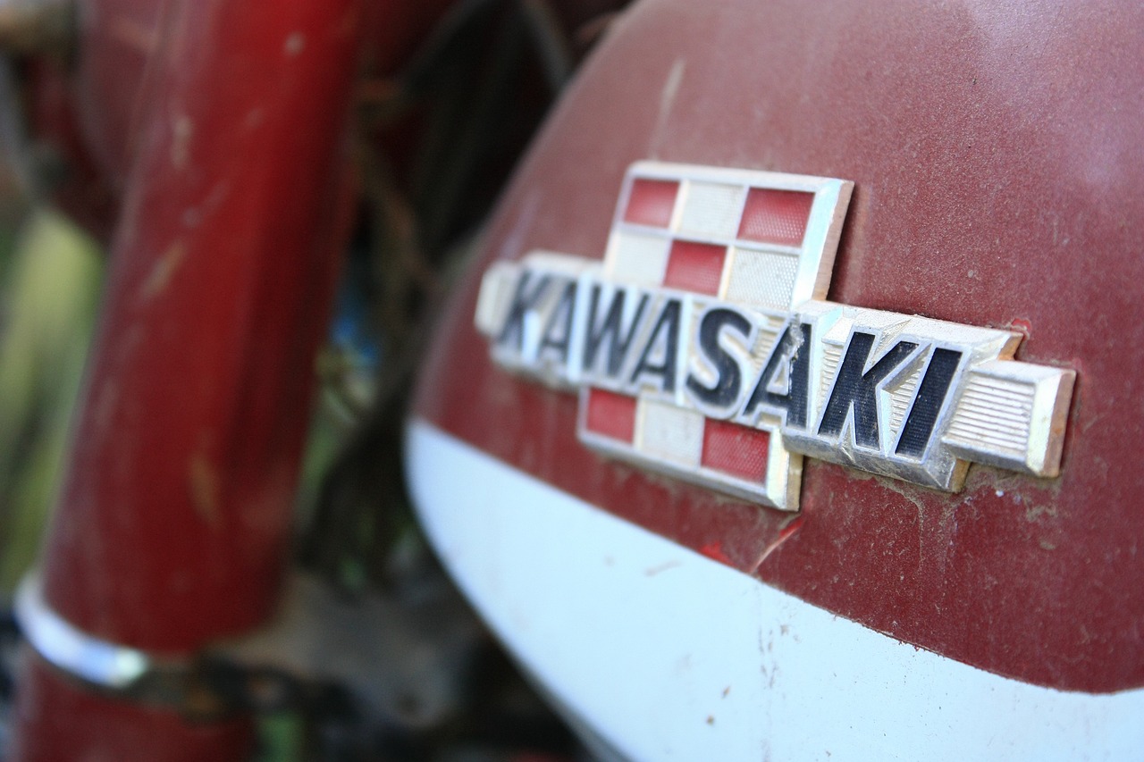 kawasaki motorcycle bike free photo