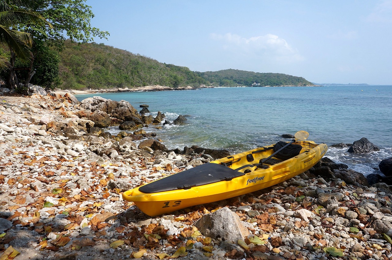 kayak boat water tourism free photo