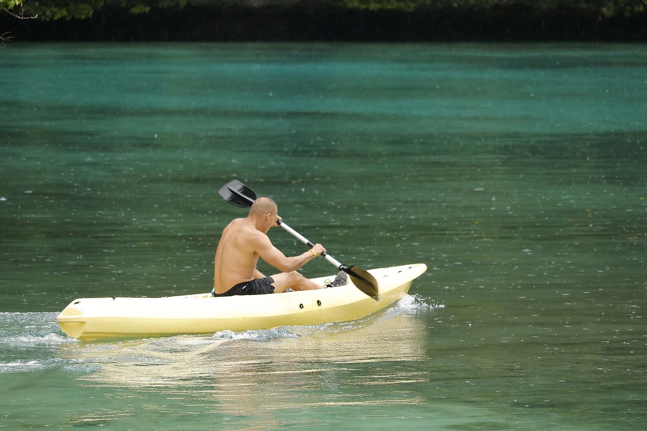 kayak beach resort free photo