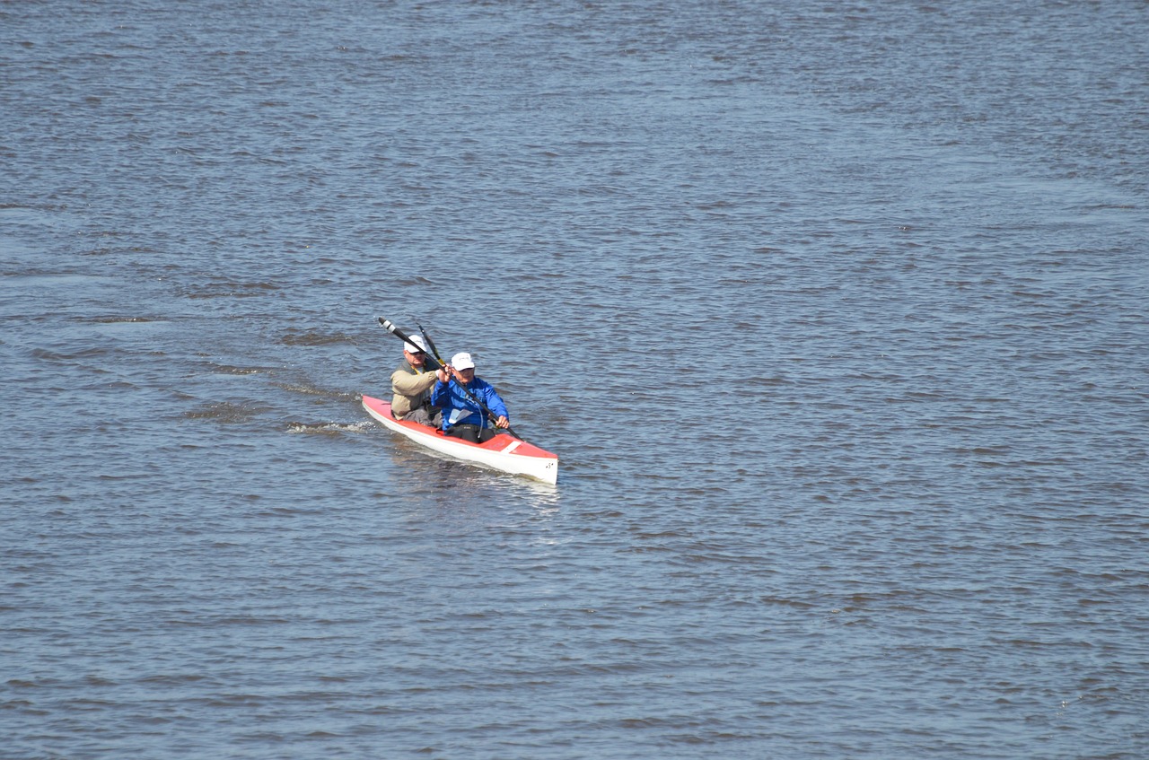 kayak ocean rafting free photo