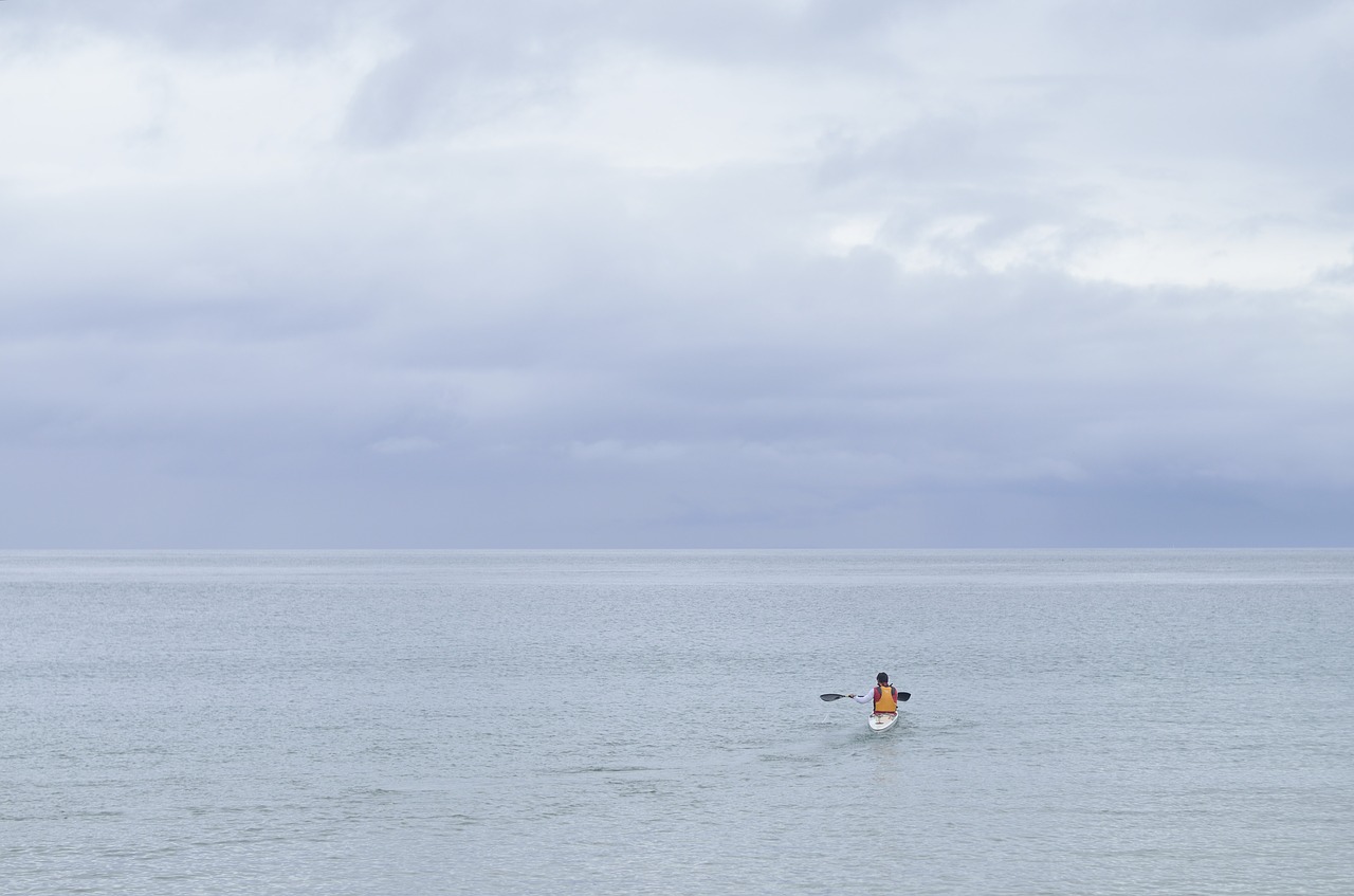 kayak ocean atlantic free photo