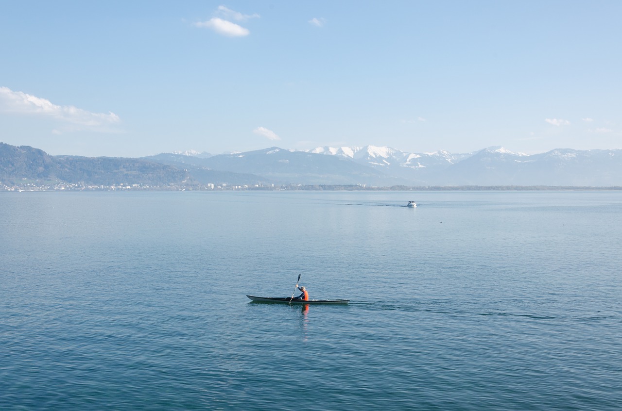 kayak  lake constance  lake free photo