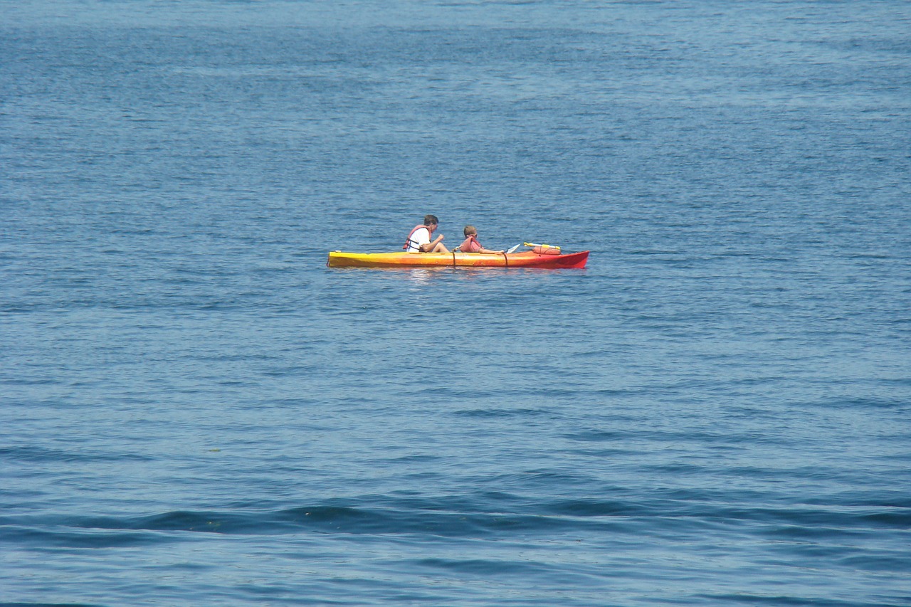 kayak water fun free photo